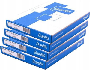 Koszulki krystaliczne Bantex A4 50 µm 400szt tran
