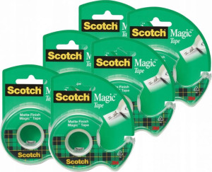 Taśma klejąca Scotch Magic 890 7.5m x 6 sztuk