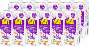 Mleko UHT Wart-Milk MU! bez laktozy 1.5% 1l x 12