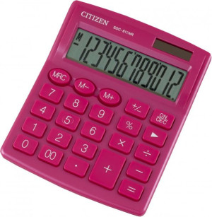 Kalkulator Citizen Sdc-812nr 12 Pozycyjny Różowy