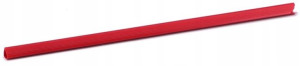 Listwy grzbiety wsuwane 4mm 50szt czerwone