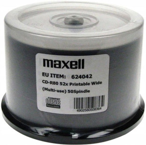 Płyty CD-R Maxel 700MB 50 sztuk