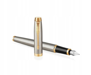 Pióro wieczne Parker IM Brushed Metal GT 0.7mm