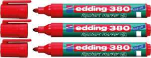 Marker do flipchartów e-380 1,5-3mm x3 szt