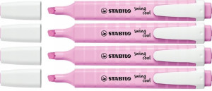 Zakreślacz Stabilo Swing Cool Pastel fuksja x 4