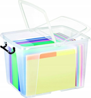 Pojemnik biurowy Cep Smartbox 40l transparentny