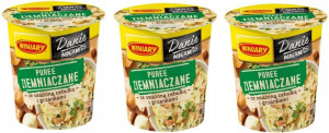 Danie w 5 minut Winiary puree z grzankami 59g x 3