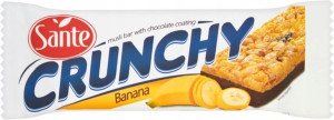 Baton Sante Crunchy bananowy 40g 25 szt