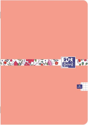 Zeszyt w kratkę Oxford Floral A4 60 kartek