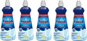 Płyn nabłyszczający zmywarek Finish Rinse 400ml x5