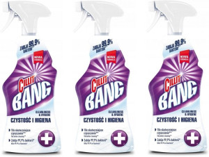 Cillit Bang Wybielanie i Higiena Spray 750ml x3