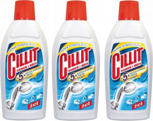 Żel do usuwania kamienia i rdzy Cillit 420ml x3