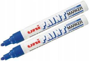 Marker olejny Uni Paint PX-20 niebieski x 2 szt
