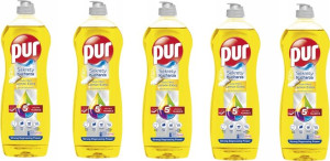 Pur Lemon Cytrynowy Płyn do mycia naczyń 750ml x5
