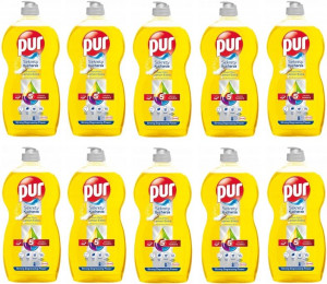 Pur płyn do naczyń cytryna soda 1,2l x10