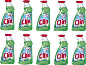 Płyn do mycia szyb Clin zapas jabłkowy 500ml x 10