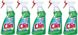 Clin Apple Jabłkowy Płyn Mycia do Szyb 500ml x 5