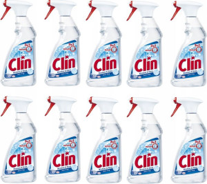 Clin Antypara Anti-Fog Płyn Mycia Szyb Okien x 10
