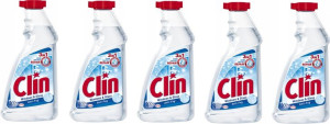 Clin Płyn Do Szyb Zapas 500ml Anti-para X 5 Szt