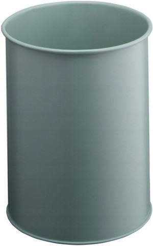 Kosz na śmieci Durable metalowy 15l szary