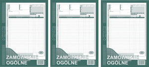 ZAMÓWIENIE OGÓLNE Michalczyk O+1K A4 pion 332-1 x3