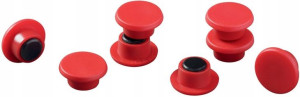 Magnesy Durable 15mm 20szt do tablic na lodówkę