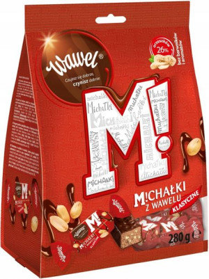 Wawel Michałki z Wawelu Cukierki czekoladowe 280 g