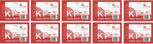Druk akcydensowy KP Dowód wpłaty A6 80 kartek x 10