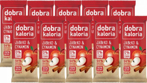 Baton Dobra Kaloria jabłko i cynamon 35g x 10