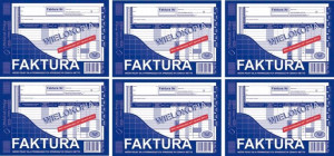 Druki Faktura Vat Wzór Pełny Ceny Netto 100-3e X 6