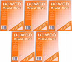 Dowód wewnętrzny A5 K12 5szt