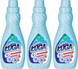 Krochmal w płynie Ługa Gold Drop original 500ml x3