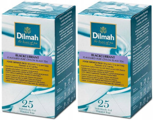 Herbata czarna Dilmah czarna porzeczka 50szt