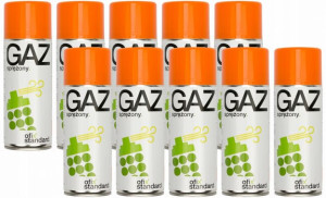 Sprężony gaz do czyszczenia sprzętu Ofix 400ml x10