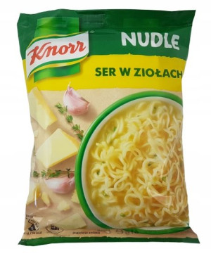 Knorr nudle SER W ZIOŁACH zupka BŁYSKAWICZNA