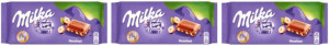 Czekolada Milka orzechowa 100g x 3