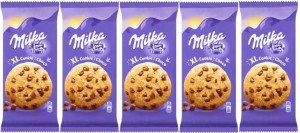 Ciastka Milka XL Cookie Choco z czekoladą 184g x 5