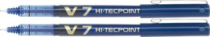Cienkopis kulkowy Pilot HTecpoint V7 niebieski x2