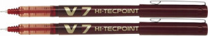Pilot Cienkopis V7 Czerwony Hi-tecpoint 0,7 X2