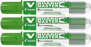 Marker do tablic PILOT V BOARD MASTER zielony x3
