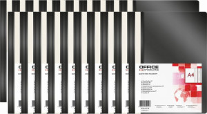 Skoroszyt plastikowy Office Products A4 czarny x20
