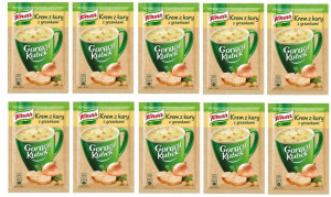 Zupa Knorr Gorący Kubek krem z kury grzanki x 10