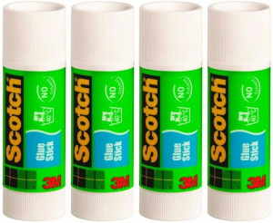 Klej biurowy Scotch w sztyfcie 40g x 4