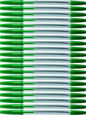 Długopis Office Products 1.0mm zielony x 50