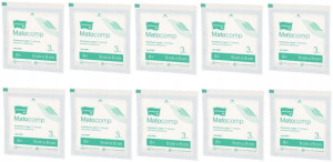 Kompresy gazowe jałowe Matopat Matocomp 9x9cm 30sz