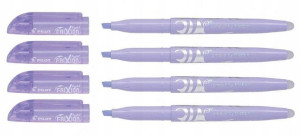 Zakreślacz ścieralny Pilot FriXion Soft fiolet x4