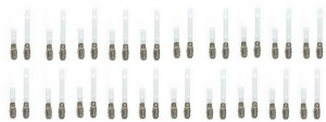 Klips do identyfikatora z paskiem CT 211 40szt