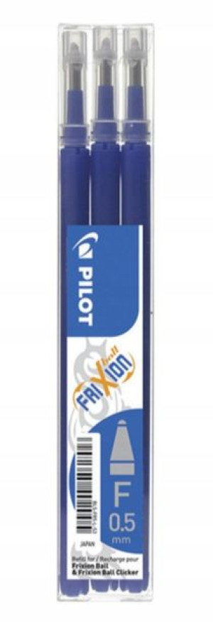 Pilot Frixion Wkłady 0,5 Mm Niebieskie Oryginalne