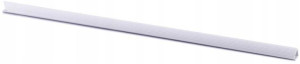 Listwy Wsuwane Argo Grzbiety 9/10mm 50szt Białe