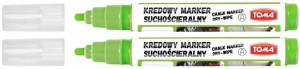 Marker kredowy suchościeralny Toma zielony x 2